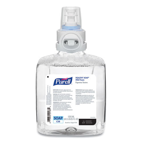 PURELL® wholesale. PURELL Professional Healthy Soap Mild Foam, Fragrance-free, 1,200 Ml, For Cs8 Dispensers, 2-carton. HSD Wholesale: Janitorial Supplies, Breakroom Supplies, Office Supplies.