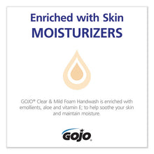 Load image into Gallery viewer, GOJO® wholesale. GOJO Clear And Mild Foam Handwash Refill, Fragrance-free, 700 Ml, Clear, 4-carton. HSD Wholesale: Janitorial Supplies, Breakroom Supplies, Office Supplies.