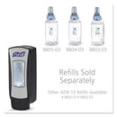 PURELL® wholesale. Purell Adx-12 Dispenser, 1,200 Ml, 4.5 X 4 X 11.25, Chrome-black. HSD Wholesale: Janitorial Supplies, Breakroom Supplies, Office Supplies.