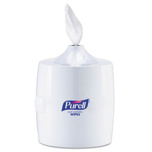 Load image into Gallery viewer, PURELL® wholesale. PURELL Hand Sanitizer Wipes Wall Mount Dispenser, 1,200-1,500 Wipe Capacity, 13.3 X 11 X 10.88, White. HSD Wholesale: Janitorial Supplies, Breakroom Supplies, Office Supplies.