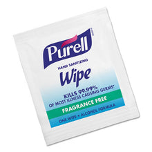 Load image into Gallery viewer, PURELL® wholesale. PURELL Premoistened Sanitizing Hand Wipes, Individually Wrapped, 5 X 7, 1000-carton. HSD Wholesale: Janitorial Supplies, Breakroom Supplies, Office Supplies.