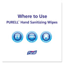 PURELL® wholesale. PURELL Premoistened Sanitizing Hand Wipes, Individually Wrapped, 5 X 7, 1000-carton. HSD Wholesale: Janitorial Supplies, Breakroom Supplies, Office Supplies.