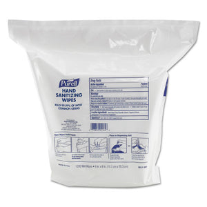 PURELL® wholesale. PURELL Hand Sanitizing Wipes, 6" X 8", White, Fresh Citrus Scent, 1200-refill Pouch, 2 Refills-carton. HSD Wholesale: Janitorial Supplies, Breakroom Supplies, Office Supplies.