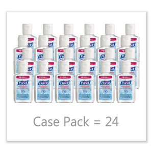 PURELL® wholesale. Purell Advanced Refreshing Gel Hand Sanitizer, Clean Scent, 2 Oz, Flip-cap Bottle, 24-carton. HSD Wholesale: Janitorial Supplies, Breakroom Supplies, Office Supplies.