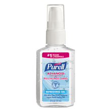 Load image into Gallery viewer, PURELL® wholesale. Purell Advanced Gel Hand Sanitizer, Refreshing Scent, 2 Oz Pump Bottle, 24-carton. HSD Wholesale: Janitorial Supplies, Breakroom Supplies, Office Supplies.