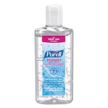 Load image into Gallery viewer, PURELL® wholesale. Purell Advanced Refreshing Gel Hand Sanitizer, Clean Scent, 4 Oz Flip-cap Bottle, 24-carton. HSD Wholesale: Janitorial Supplies, Breakroom Supplies, Office Supplies.