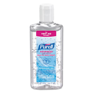 PURELL® wholesale. Purell Advanced Refreshing Gel Hand Sanitizer, Clean Scent, 4 Oz Flip-cap Bottle, 24-carton. HSD Wholesale: Janitorial Supplies, Breakroom Supplies, Office Supplies.