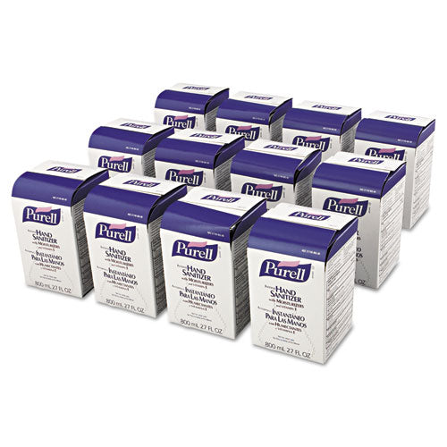 PURELL® wholesale. Purell Advanced Gel Hand Sanitizer, Bag-in-box, Unscented, 800 Ml Refill, 12-carton. HSD Wholesale: Janitorial Supplies, Breakroom Supplies, Office Supplies.