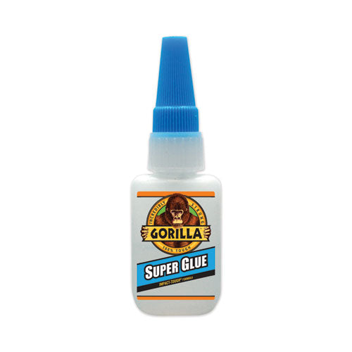 Gorilla Glue® wholesale. Super Glue, 0.53 Oz, Dries Clear, 4-carton. HSD Wholesale: Janitorial Supplies, Breakroom Supplies, Office Supplies.