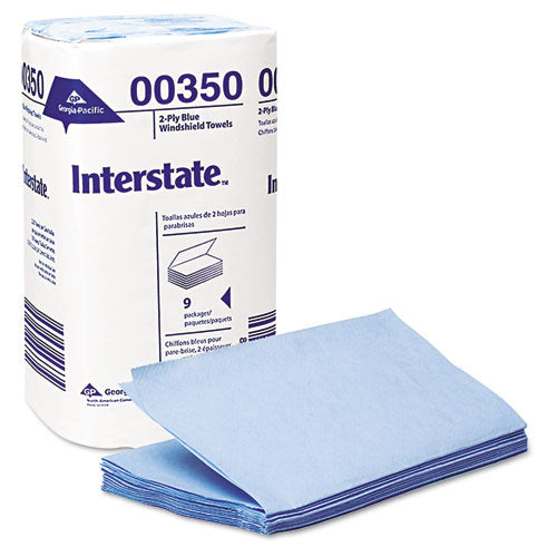 Interstate® wholesale. Two-ply Singlefold Auto Care Wipers, 9 1-2 X 10 1-2, 250-pack, 9 Packs-carton. HSD Wholesale: Janitorial Supplies, Breakroom Supplies, Office Supplies.