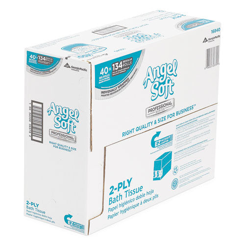 Georgia Pacific® Professional wholesale. Angel Soft Ps Premium Bathroom Tissue, Septic Safe, 2-ply, White, 450 Sheets-roll, 40 Rolls-carton. HSD Wholesale: Janitorial Supplies, Breakroom Supplies, Office Supplies.