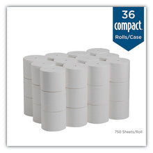 Load image into Gallery viewer, Georgia Pacific® Professional wholesale. Compact Coreless Bath Tissue, Septic Safe, 2-ply, White, 750 Sheets-roll, 36-carton. HSD Wholesale: Janitorial Supplies, Breakroom Supplies, Office Supplies.