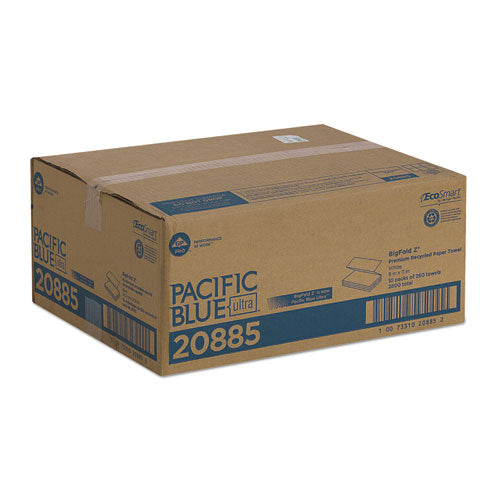 Georgia Pacific® Professional wholesale. Pacific Blue Ultra Z-fold Folded Paper Towels, 8 X 11, White, 260-pack, 10 Pk-ct. HSD Wholesale: Janitorial Supplies, Breakroom Supplies, Office Supplies.