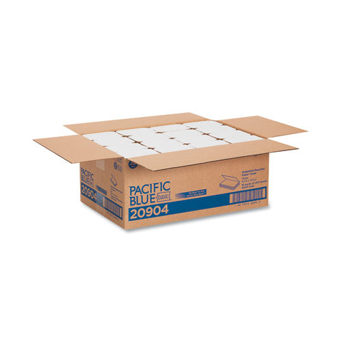 Georgia Pacific® Professional wholesale. Pacific Blue Basic S-fold Paper Towels, 10 1-4x9 1-4, White, 250-pack, 16 Pk-ct. HSD Wholesale: Janitorial Supplies, Breakroom Supplies, Office Supplies.