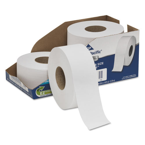 Georgia Pacific® Professional wholesale. White Jumbo Bathroom Tissue, Septic Safe, 2-ply, 3 1-2 X 1000 Ft, 4-carton. HSD Wholesale: Janitorial Supplies, Breakroom Supplies, Office Supplies.