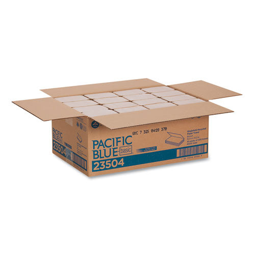 Georgia Pacific® Professional wholesale. Pacific Blue Basic S-fold Paper Towels, 10 1-4x9 1-4, Brown, 250-pack, 16 Pk-ct. HSD Wholesale: Janitorial Supplies, Breakroom Supplies, Office Supplies.