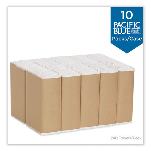 Georgia Pacific® Professional wholesale. Pacific Blue Basic C-fold Paper Towel,10 1-4 X 13 1-4, White,240-pack, 10 Pk-ct. HSD Wholesale: Janitorial Supplies, Breakroom Supplies, Office Supplies.