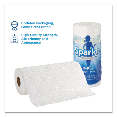 Georgia Pacific® Professional wholesale. Sparkle Ps Premium Perforated Paper Kitchen Towel Roll, 2-ply, 11x8 4-5, White,70 Sheets,30 Rolls-ct. HSD Wholesale: Janitorial Supplies, Breakroom Supplies, Office Supplies.
