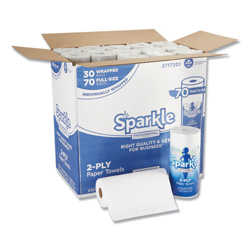 Georgia Pacific® Professional wholesale. Sparkle Ps Premium Perforated Paper Kitchen Towel Roll, 2-ply, 11x8 4-5, White,70 Sheets,30 Rolls-ct. HSD Wholesale: Janitorial Supplies, Breakroom Supplies, Office Supplies.