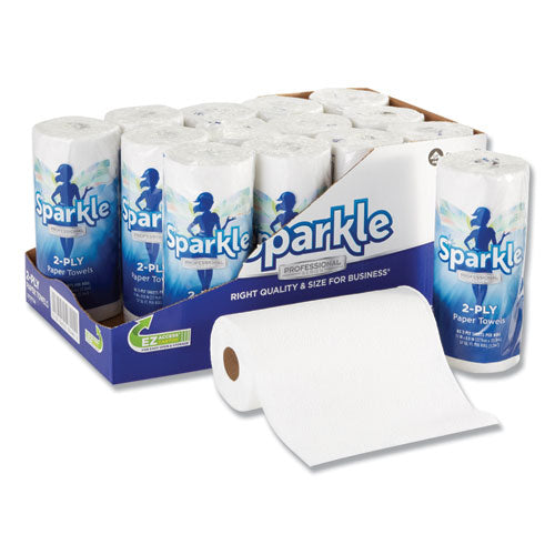 Georgia Pacific® Professional wholesale. Sparkle Ps Premium Perforated Paper Kitchen Towel Roll , White, 8 4-5 X 11, 85-roll, 15 Roll-carton. HSD Wholesale: Janitorial Supplies, Breakroom Supplies, Office Supplies.