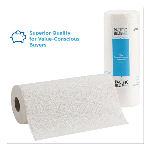 Georgia Pacific® Professional wholesale. Pacific Blue Select Two-ply Perforated Paper Kitchen Roll Towels, 11 X 8.8, White, 100-roll, 30 Rolls-carton. HSD Wholesale: Janitorial Supplies, Breakroom Supplies, Office Supplies.