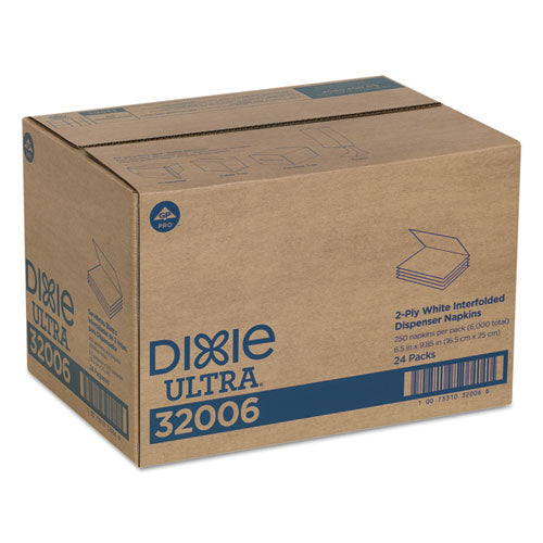 Dixie® Ultra® wholesale. DIXIE Interfold Napkin Refills Two-ply, 6 1-2" X 9 7-8", White, 6000-carton. HSD Wholesale: Janitorial Supplies, Breakroom Supplies, Office Supplies.