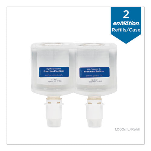 Georgia Pacific® Professional wholesale. Gp Enmotion High-frequency-use Foam Sanitizer Dispenser Refill, Fragrance-free, 1,000 Ml, 2-carton. HSD Wholesale: Janitorial Supplies, Breakroom Supplies, Office Supplies.
