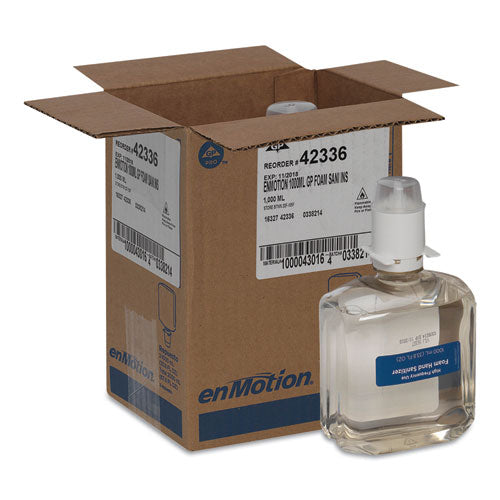 Georgia Pacific® Professional wholesale. Gp Enmotion High-frequency-use Foam Sanitizer Dispenser Refill, Fragrance-free, 1,000 Ml, 2-carton. HSD Wholesale: Janitorial Supplies, Breakroom Supplies, Office Supplies.