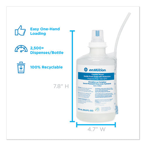 Georgia Pacific® Professional wholesale. Gp Enmotion Counter Mount Foam Soap Refill, Fragrance-free, 1,800 Ml, 2-carton. HSD Wholesale: Janitorial Supplies, Breakroom Supplies, Office Supplies.