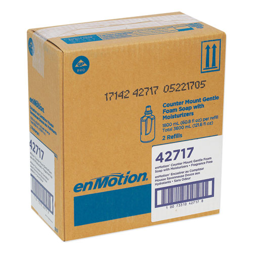 Georgia Pacific® Professional wholesale. Gp Enmotion Counter Mount Foam Soap Refill, Fragrance-free, 1,800 Ml, 2-carton. HSD Wholesale: Janitorial Supplies, Breakroom Supplies, Office Supplies.