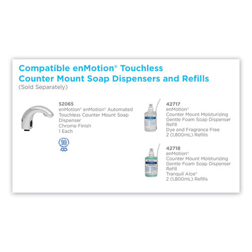 Georgia Pacific® Professional wholesale. Gp Enmotion Counter Mount Foam Soap Refill, Fragrance-free, 1,800 Ml, 2-carton. HSD Wholesale: Janitorial Supplies, Breakroom Supplies, Office Supplies.
