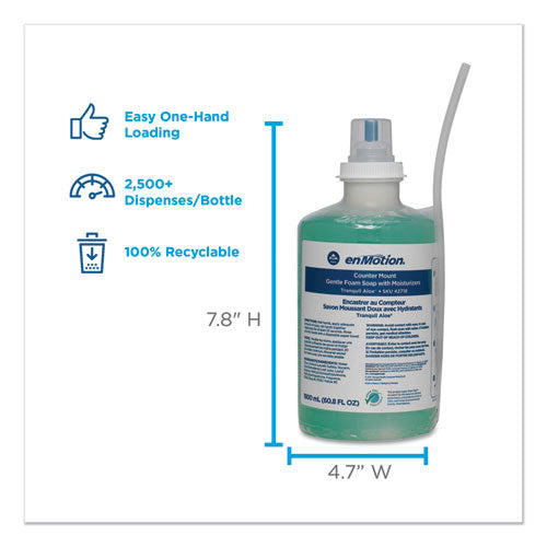 Georgia Pacific® Professional wholesale. Gp Enmotion Counter Mount Foam Soap Refill, Tranquil Aloe, 1,800 Ml, 2-carton. HSD Wholesale: Janitorial Supplies, Breakroom Supplies, Office Supplies.