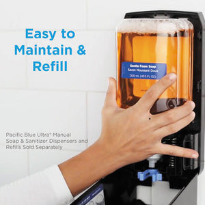 Georgia Pacific® Professional wholesale. Pacific Blue Ultra Foam Hand Sanitizer Refill For Manual Dispensers, Fragrance-free, 1,000 Ml, 4-carton. HSD Wholesale: Janitorial Supplies, Breakroom Supplies, Office Supplies.