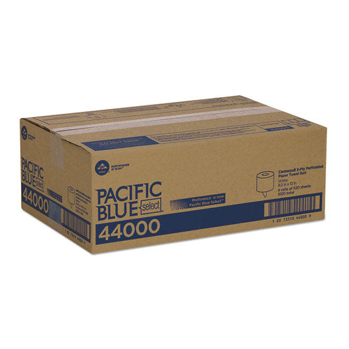 Georgia Pacific® Professional wholesale. Pacific Blue Select 2-ply Center-pull Perf Wipers,8 1-4 X 12, 520-roll, 6 Rl-ct. HSD Wholesale: Janitorial Supplies, Breakroom Supplies, Office Supplies.