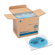 Load image into Gallery viewer, Georgia Pacific® Professional wholesale. Activeaire Deodorizer Urinal Screen, Coastal Breeze, W-side Tab, Blue, 12-ctn. HSD Wholesale: Janitorial Supplies, Breakroom Supplies, Office Supplies.