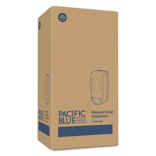 Georgia Pacific® Professional wholesale. Pacific Blue Ultra Soap-sanitizer Dispenser 1,200 Ml Refill, 5.6 X 4.4 X 11.5, Black. HSD Wholesale: Janitorial Supplies, Breakroom Supplies, Office Supplies.