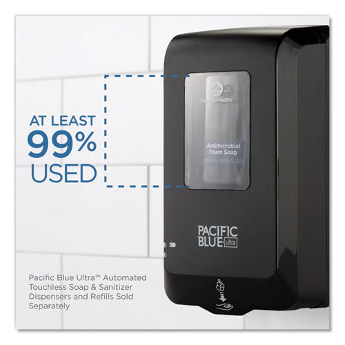 Georgia Pacific® Professional wholesale. Pacific Blue Ultra Automated Touchless Soap-sanitizer Dispenser, 1,000 Ml, 6.54 X 11.72 X 4, Black. HSD Wholesale: Janitorial Supplies, Breakroom Supplies, Office Supplies.