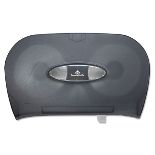 Georgia Pacific® wholesale. Georgia Pacific Two-roll Bathroom Tissue Dispenser, 13.56" X 5.75" X 8.63", Smoke. HSD Wholesale: Janitorial Supplies, Breakroom Supplies, Office Supplies.