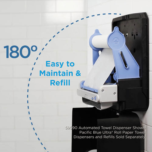 Georgia Pacific® Professional wholesale. Pacific Blue Ultra Paper Towel Dispenser, Mechanical, 12.9 X 9 X 16.8, Black. HSD Wholesale: Janitorial Supplies, Breakroom Supplies, Office Supplies.