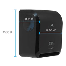 Load image into Gallery viewer, Georgia Pacific® Professional wholesale. Pacific Blue Ultra Paper Towel Dispenser, Automated, 12.9 X 9 X 16.8, Black. HSD Wholesale: Janitorial Supplies, Breakroom Supplies, Office Supplies.