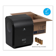 Load image into Gallery viewer, Georgia Pacific® Professional wholesale. Pacific Blue Ultra Paper Towel Dispenser, Automated, 12.9 X 9 X 16.8, Black. HSD Wholesale: Janitorial Supplies, Breakroom Supplies, Office Supplies.