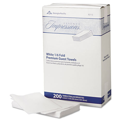 Georgia Pacific® Professional wholesale. 1-6-fold Linen Replacement Towels, 13 X 17, White, 200-box, 4 Boxes-carton. HSD Wholesale: Janitorial Supplies, Breakroom Supplies, Office Supplies.