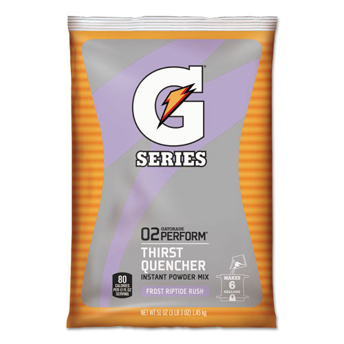 Gatorade® wholesale. Original Powdered Drink Mix, Riptide Rush, 51oz Packets, 14-carton. HSD Wholesale: Janitorial Supplies, Breakroom Supplies, Office Supplies.