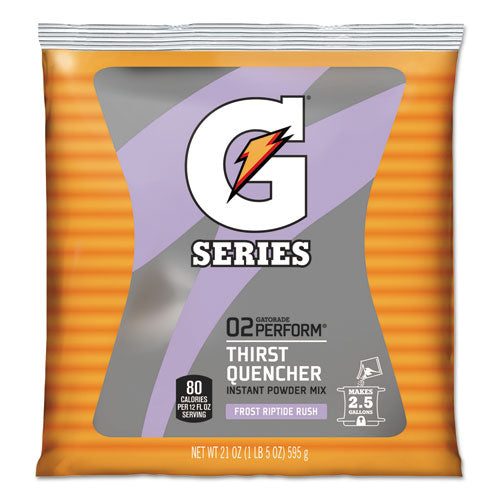 Gatorade® wholesale. Original Powdered Drink Mix, Riptide Rush, 21oz Packets, 32-carton. HSD Wholesale: Janitorial Supplies, Breakroom Supplies, Office Supplies.