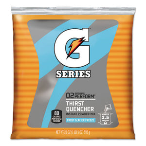 Gatorade® wholesale. Powdered Drink Mix, Glacier Freeze, 21oz Packet, 32-carton. HSD Wholesale: Janitorial Supplies, Breakroom Supplies, Office Supplies.