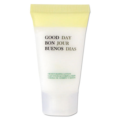 Good Day™ wholesale. Hand And Body Lotion, 0.65 Oz Tube, 288-carton. HSD Wholesale: Janitorial Supplies, Breakroom Supplies, Office Supplies.