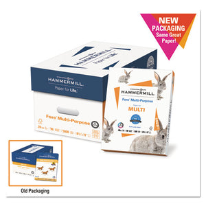 Hammermill® wholesale. Fore Multipurpose Print Paper, 96 Bright, 20 Lb, 8.5 X 11, White, 500 Sheets-ream, 10 Reams-carton. HSD Wholesale: Janitorial Supplies, Breakroom Supplies, Office Supplies.