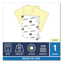 Load image into Gallery viewer, Hammermill® wholesale. Colors Print Paper, 20lb, 8.5 X 11, Canary, 500-ream. HSD Wholesale: Janitorial Supplies, Breakroom Supplies, Office Supplies.