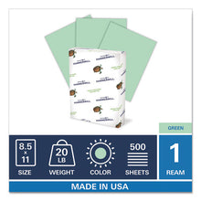 Load image into Gallery viewer, Hammermill® wholesale. Colors Print Paper, 20lb, 8.5 X 11, Green, 500-ream. HSD Wholesale: Janitorial Supplies, Breakroom Supplies, Office Supplies.