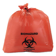 Heritage wholesale. HERITAGE Healthcare Biohazard Printed Can Liners, 45 Gal, 3 Mil, 40